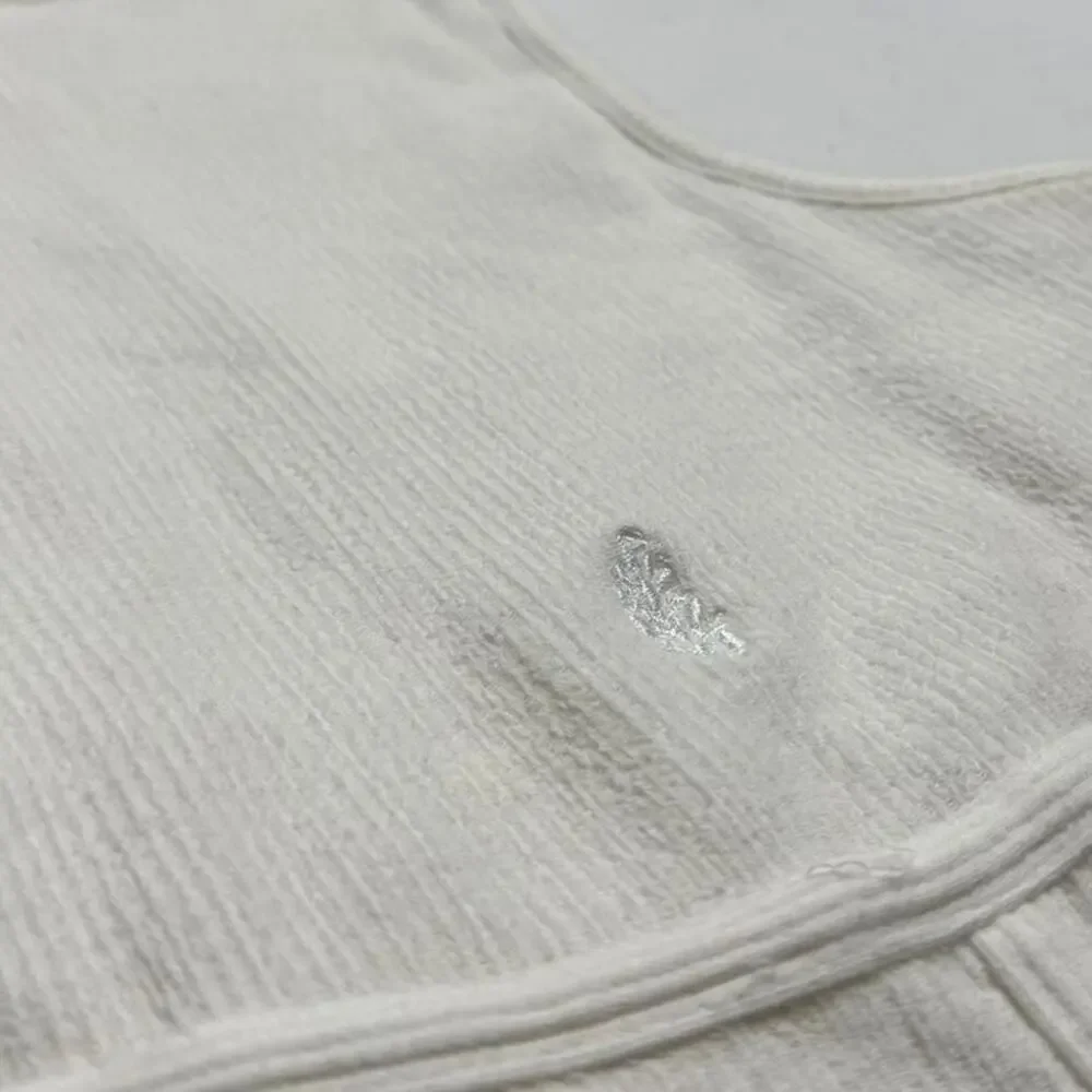 Free People Fitted Cotton White Contour Tank Top Size Extra Small Cute Summer